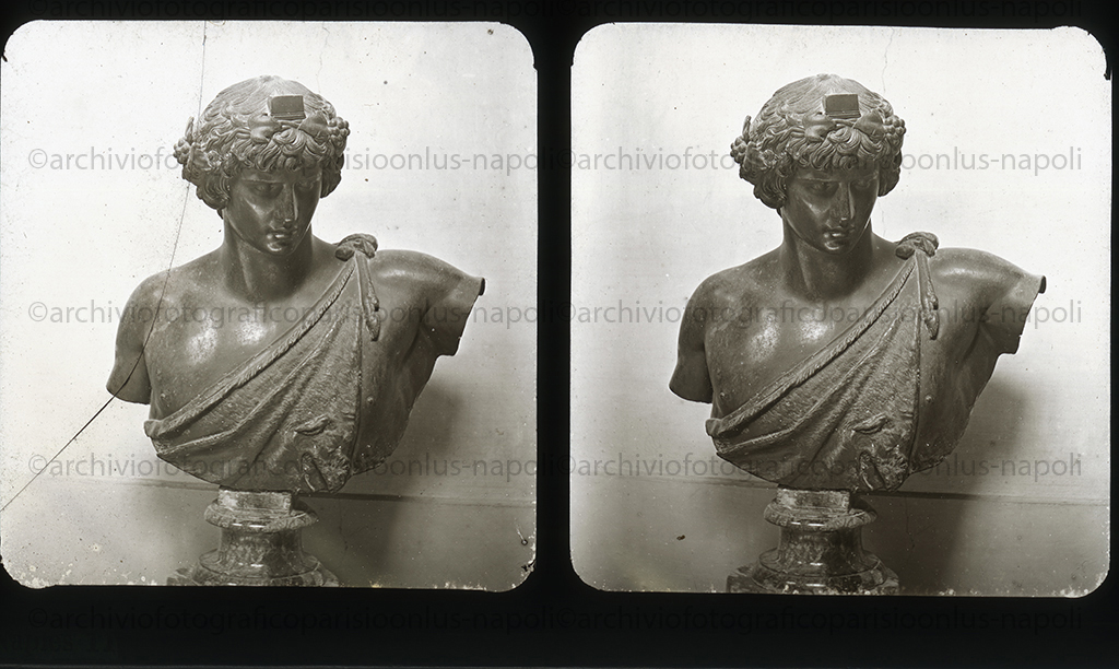 Busto bronzeo Museo Archeologico Nazionale di Napoli